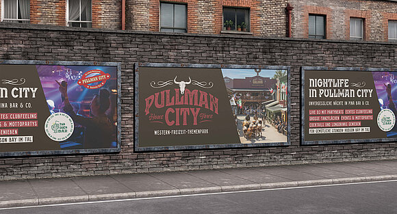 Pullman-Print Plakatwand Werbekampagne