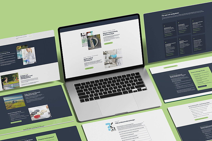 Von der KI gefunden werden: Neue Website für ein Umweltlabor