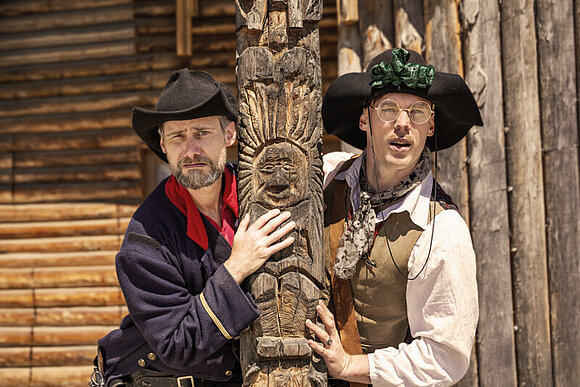 Pullman-Foto Cowboys Szene