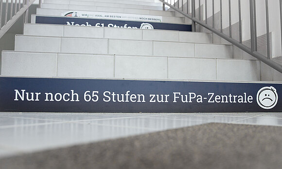 Treppenstufen FuPa