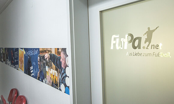 Wandbeschriftung FuPa