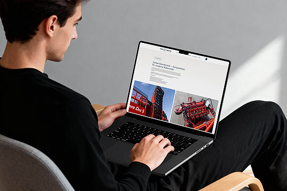 Metall4industries-Website Mockup Zuckerrübentechnik