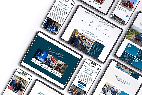 Metall4industries-Website Screen Mockups