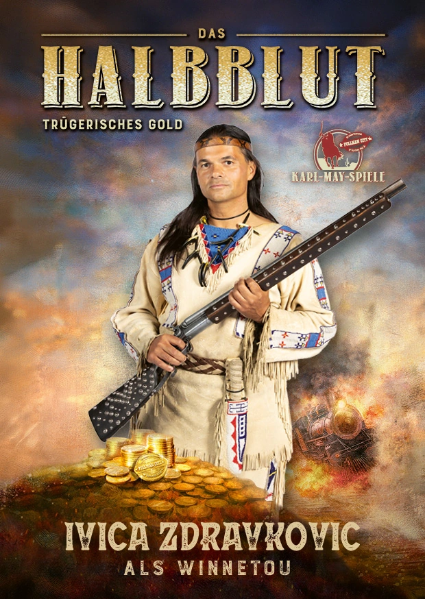 Pullman-Foto Winnetou Poster