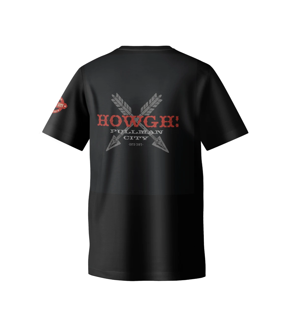 Pullman-Print Howgh T-Shirt hinten
